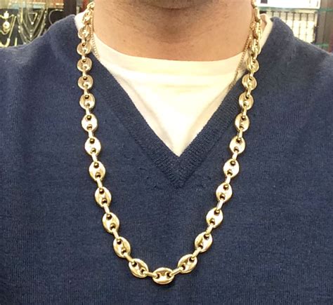 guccie chain|gucci puff link chain.